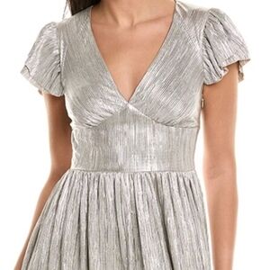 Shoshana mint condition gold party dress